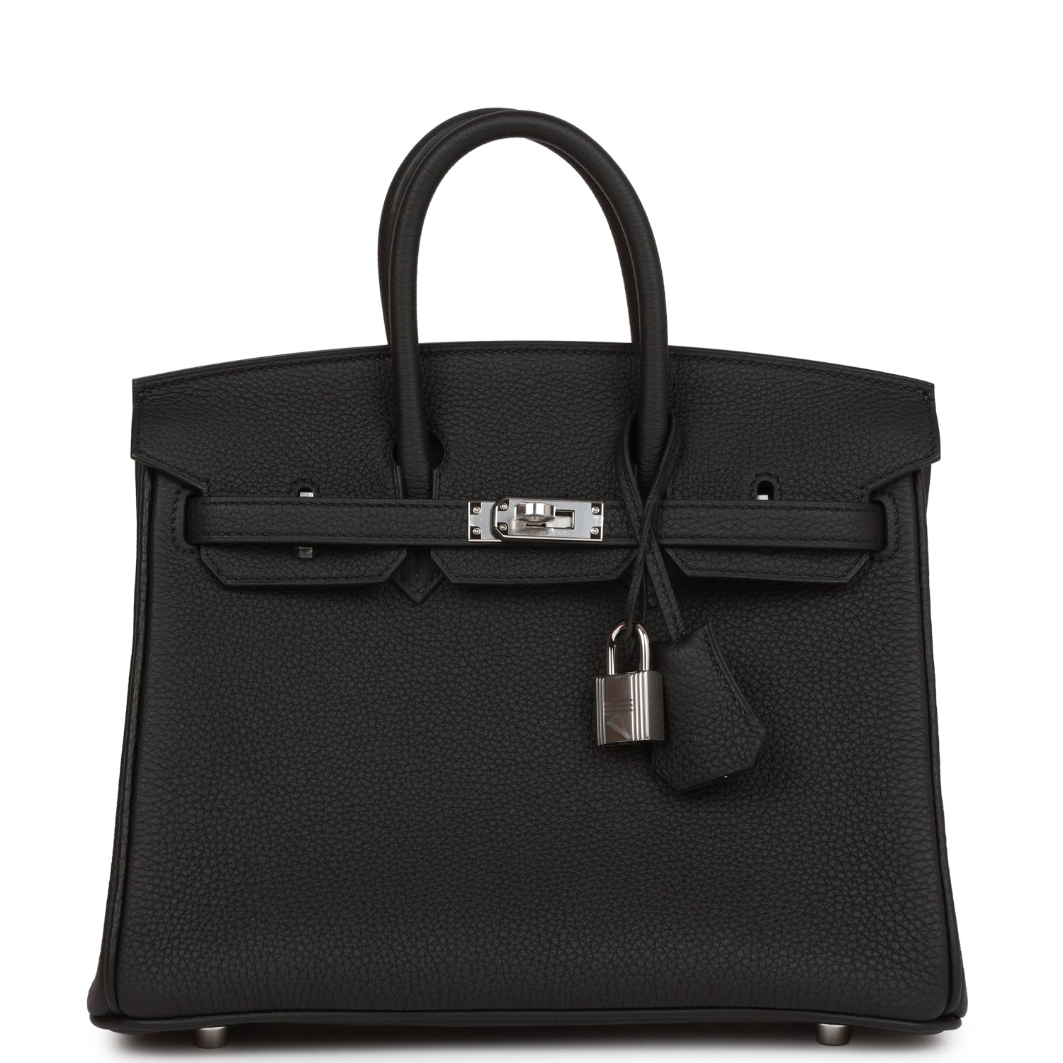 HE&&ME Birkin 25 Black Togo Palladium Hardware