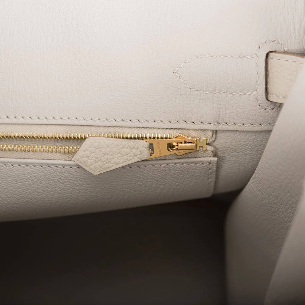 HE&&ME Birkin 30 Gris Perle Togo Gold Hardware