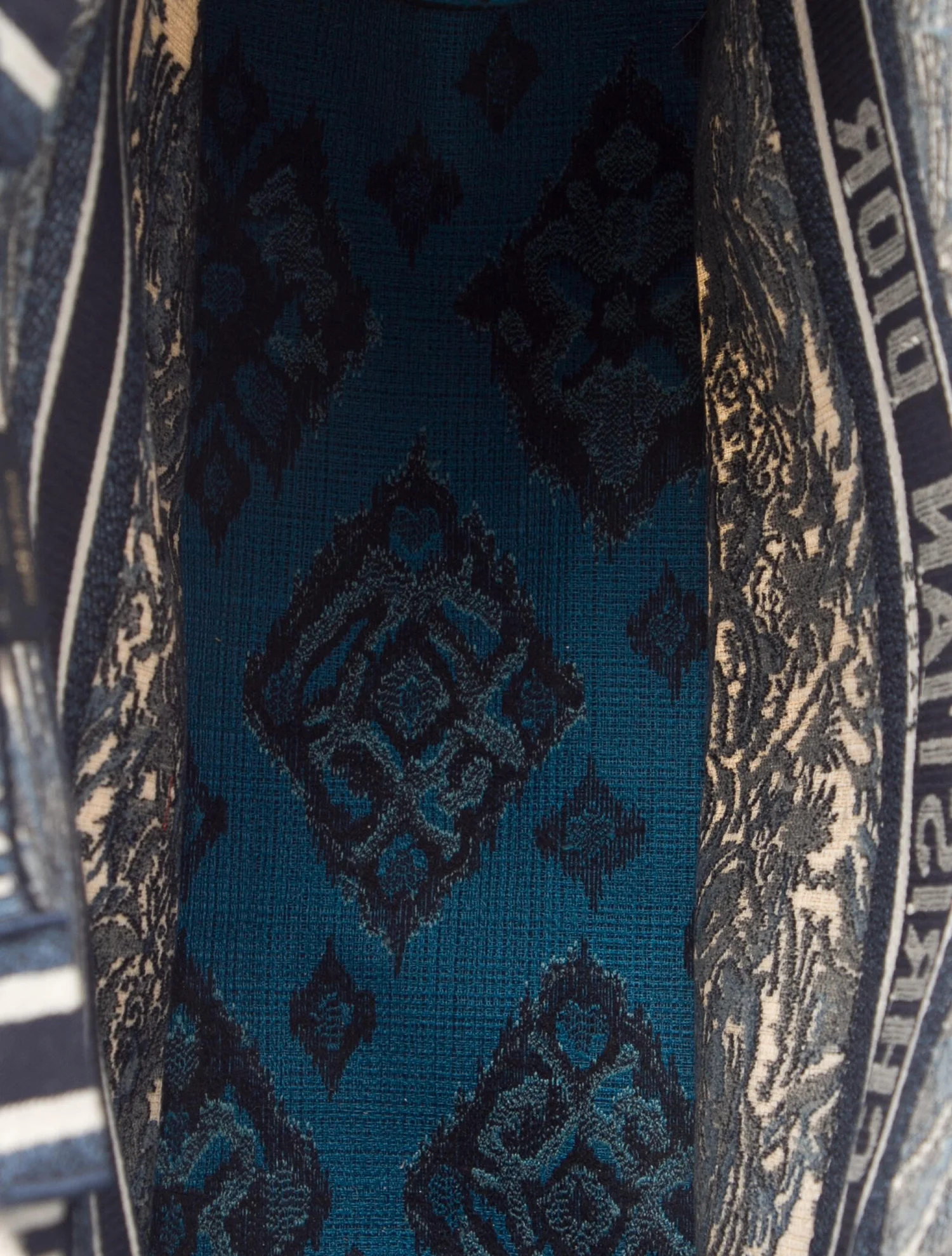 CHRISTIAN DIOR Large Palms Book Tote