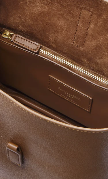 Small leather shoulder bag