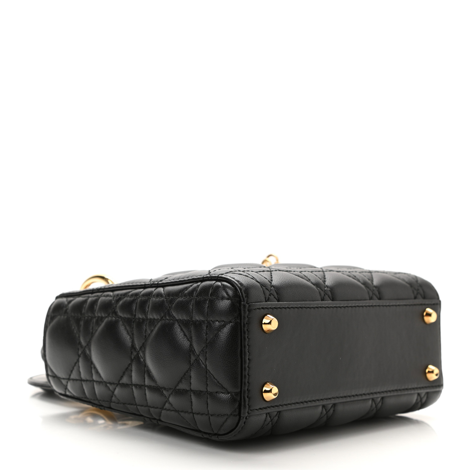 CHRISTIAN  Mini Lady Dior Black