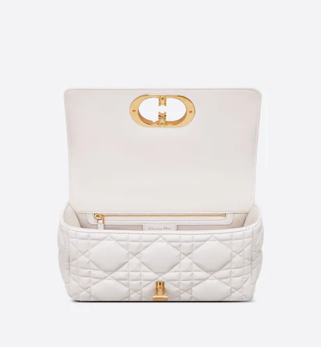 DIOR CARO BAG Latte Matte Padded  Calfskin