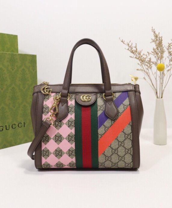 Small Tote Bag 547551 Dark Coffee