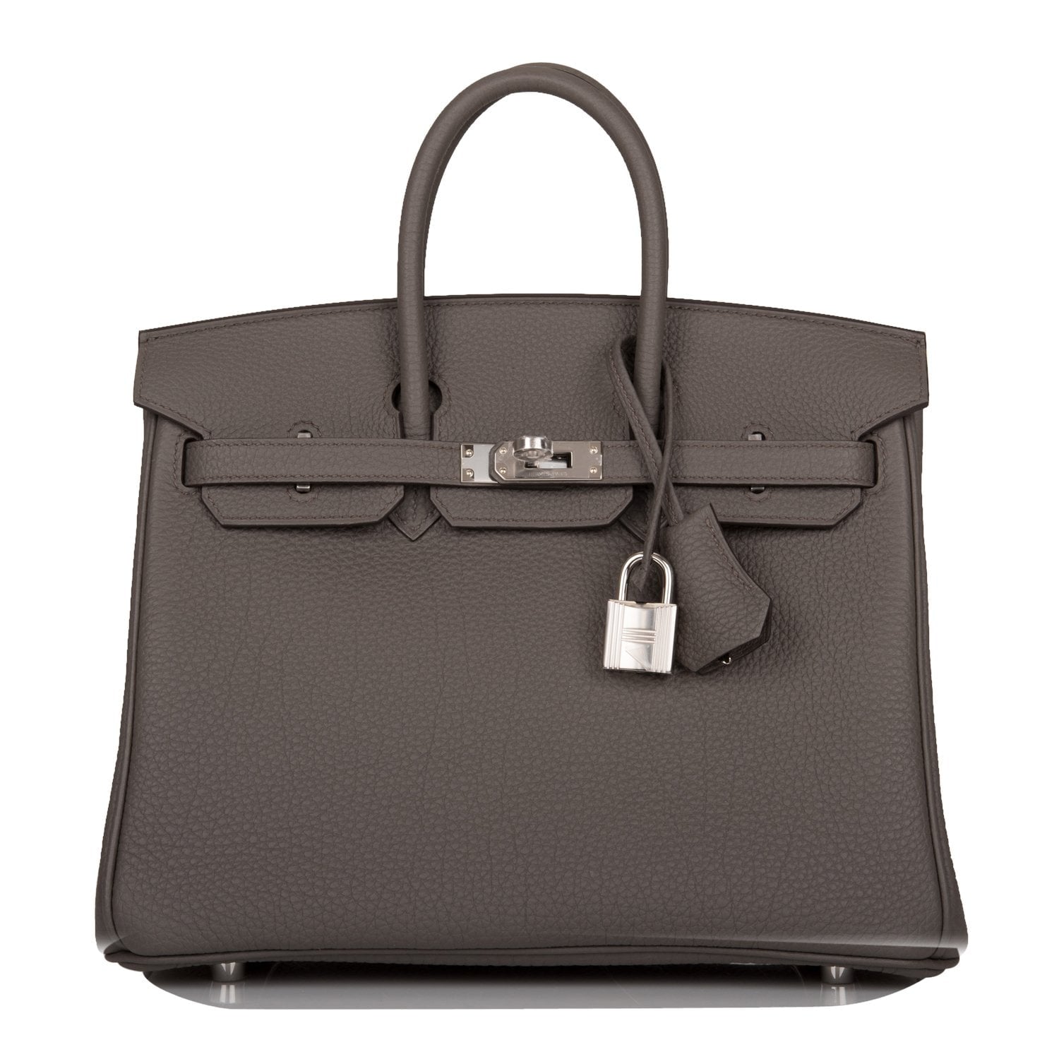 HE&&ME Birkin 25 Etain Togo Palladium Hardware