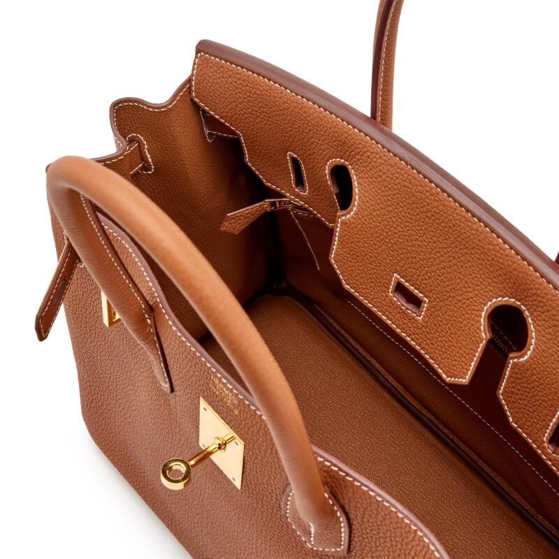 HE&&ME Birkin 30 Gold Togo Gold Hardware