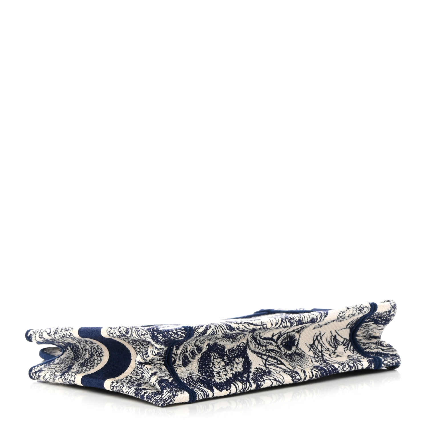 CHRISTIAN DIOR Mini Toile  Book Tote Blue