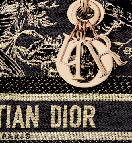 LADY D-LITE BAG Black  Dior  with