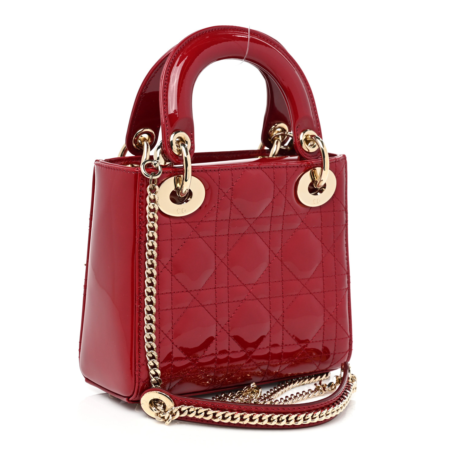 CHRISTIAN DIOR  Mini Lady Dior Red