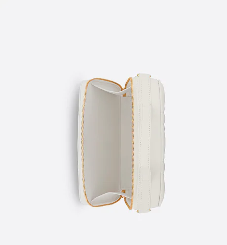 DIOR CARO BOX BAG Latte  Calfskin