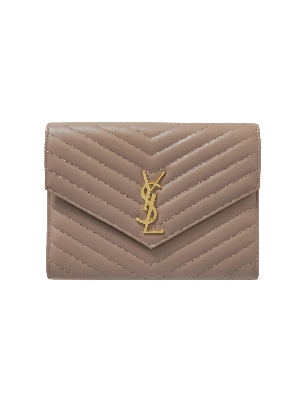 Cassandre matelassé leather clutch