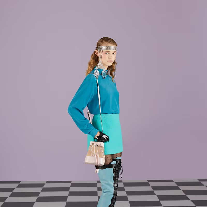 jumbo  mini bucket bag