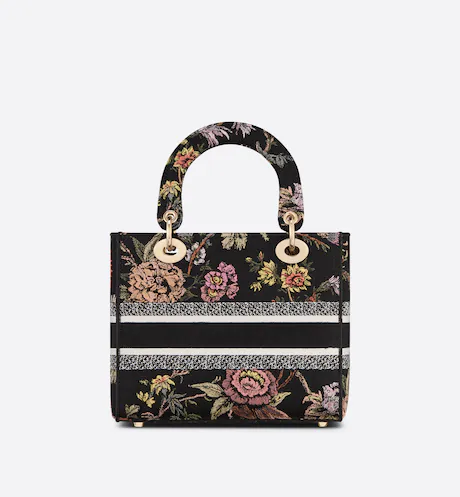 LADY D-LITE BAG Black  Dior