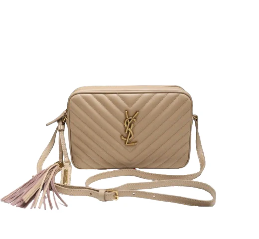 Quilted leather medium-sized shoulder bag