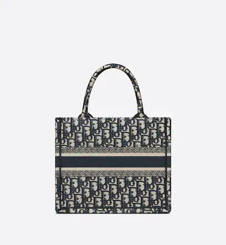 SMALL DIOR BOOK TOTE Blue Dior  (26.5 x 21 x 14 cm)