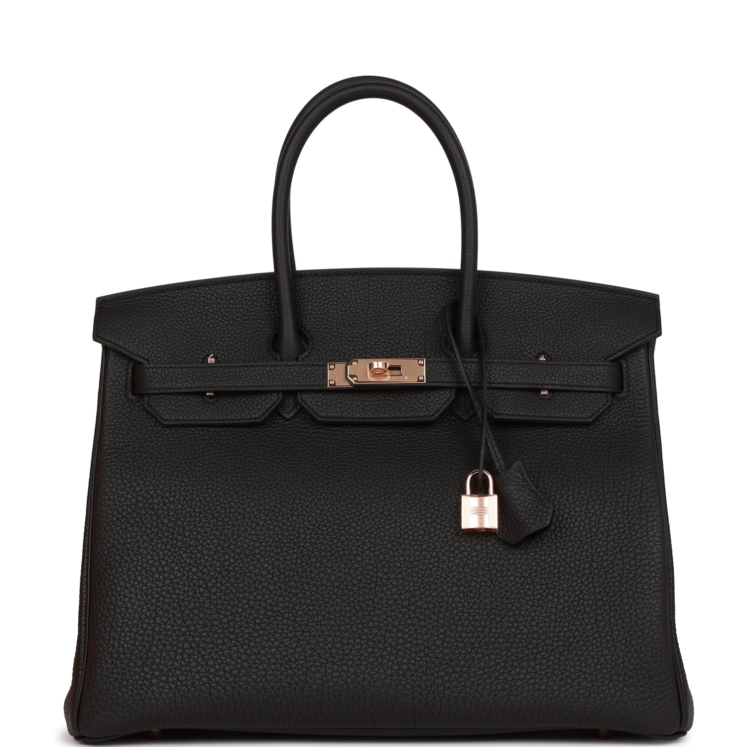 HE&&ME Birkin 35 Black Togo Rose Gold Hardware