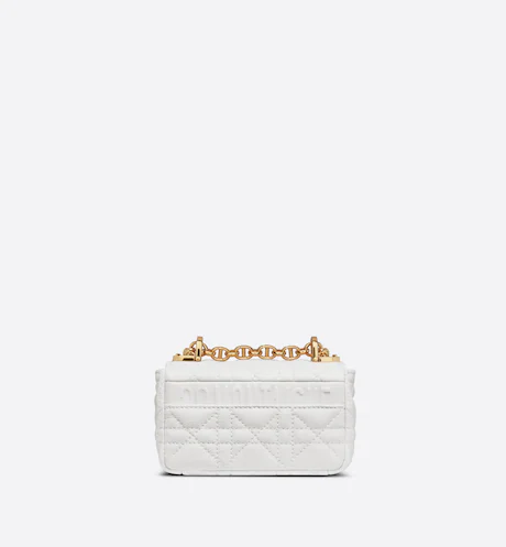 MICRO DIOR CARO BAG Latte