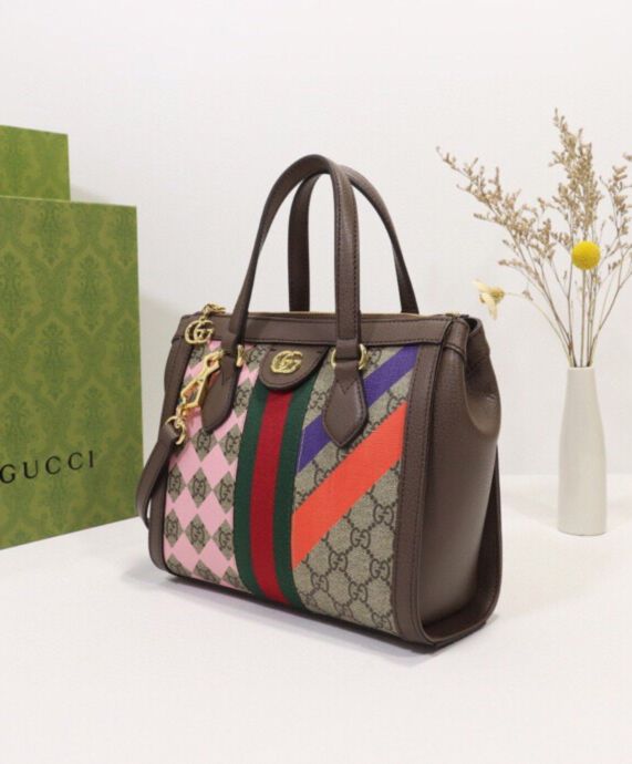 Small Tote Bag 547551 Dark Coffee