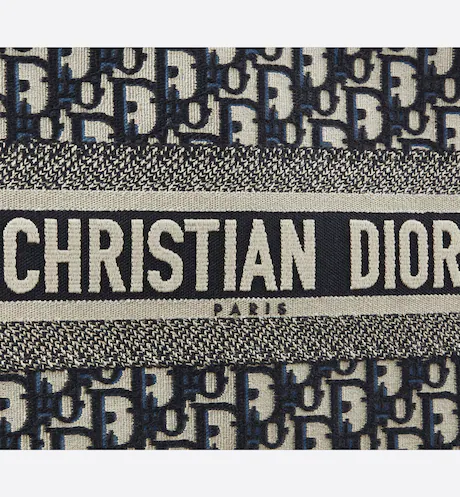 DIOR BOOK TOTE Blue Dior  (36 x 27.5 x 16.5 cm)