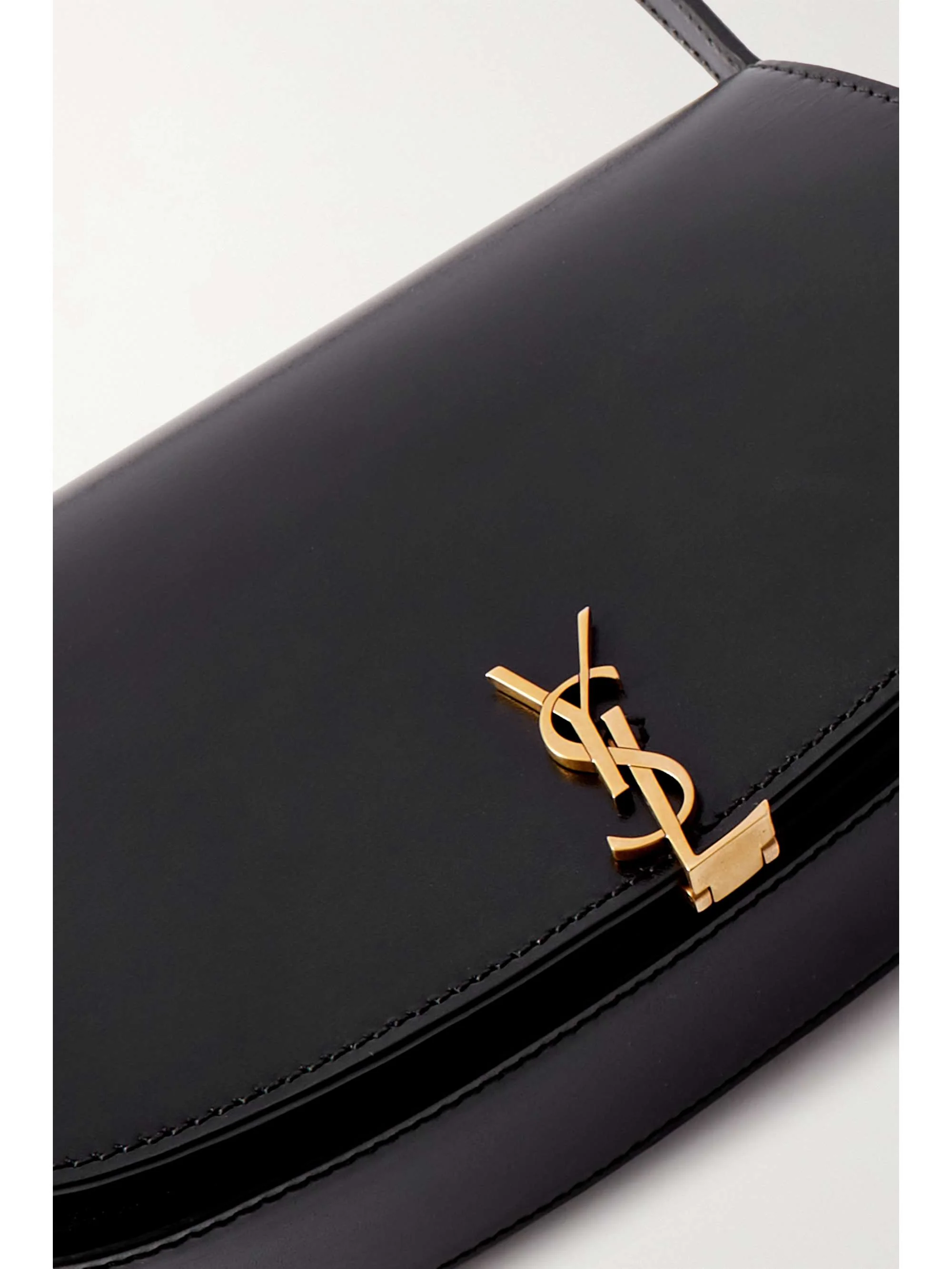 Leather shoulder bag