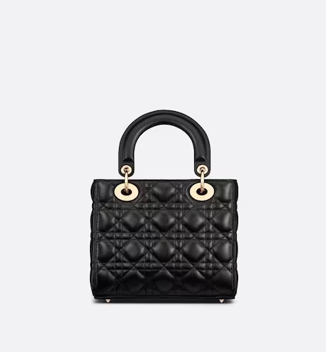 SMALL LADY DIOR MY  BAG Black