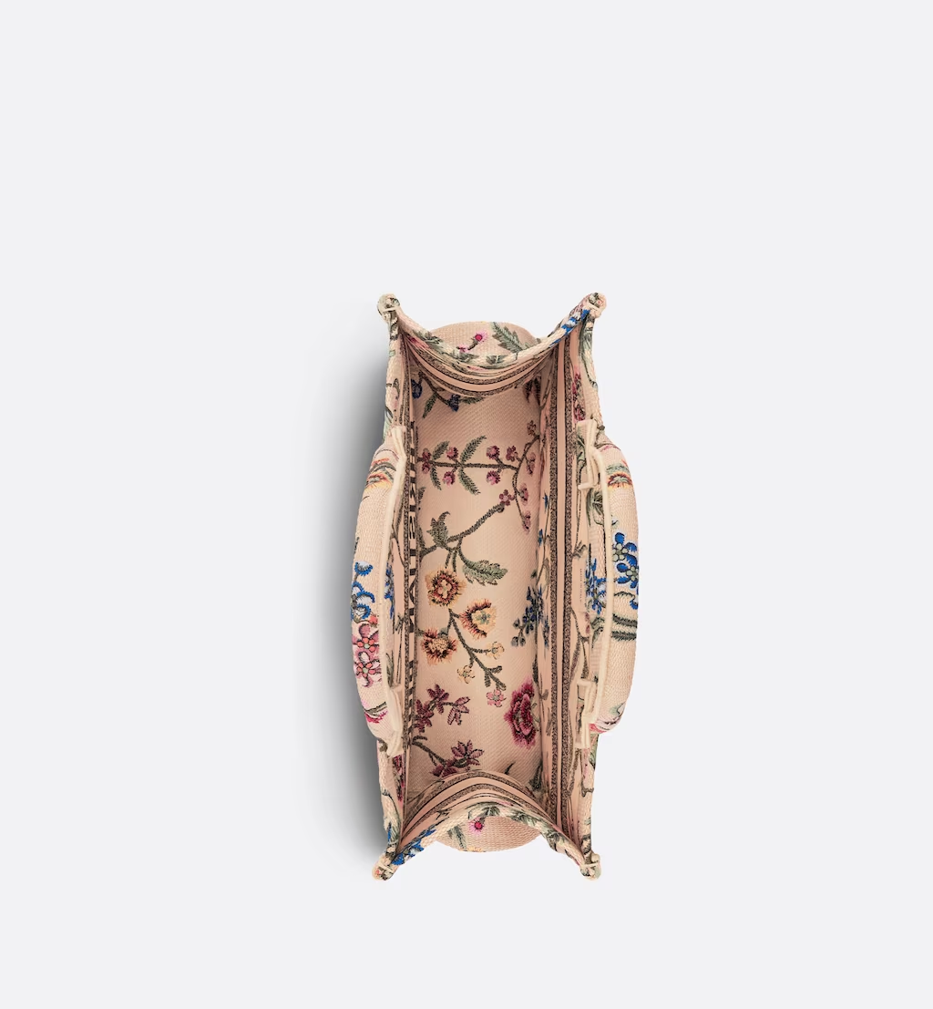 DIOR BOOK TOTE Natural   with Dior  (36 x 27.5 x 16.5 cm)