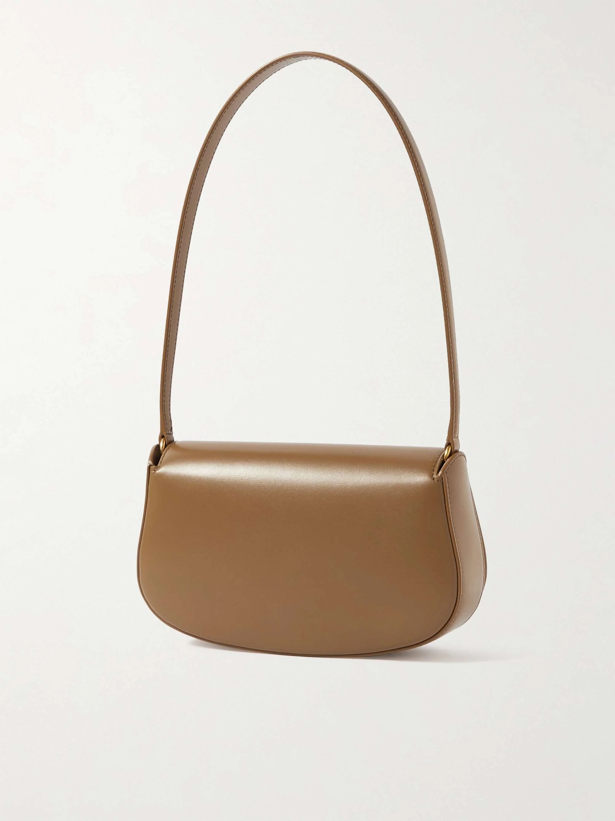 Leather mini shoulder bag