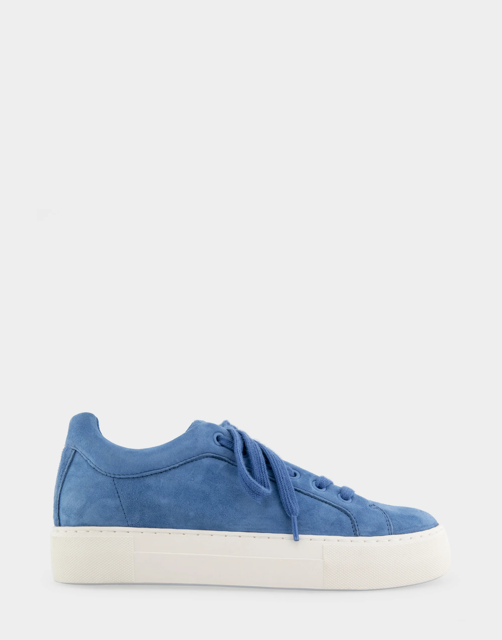 Bo Blue Jean Suede Lace Up Sneakers