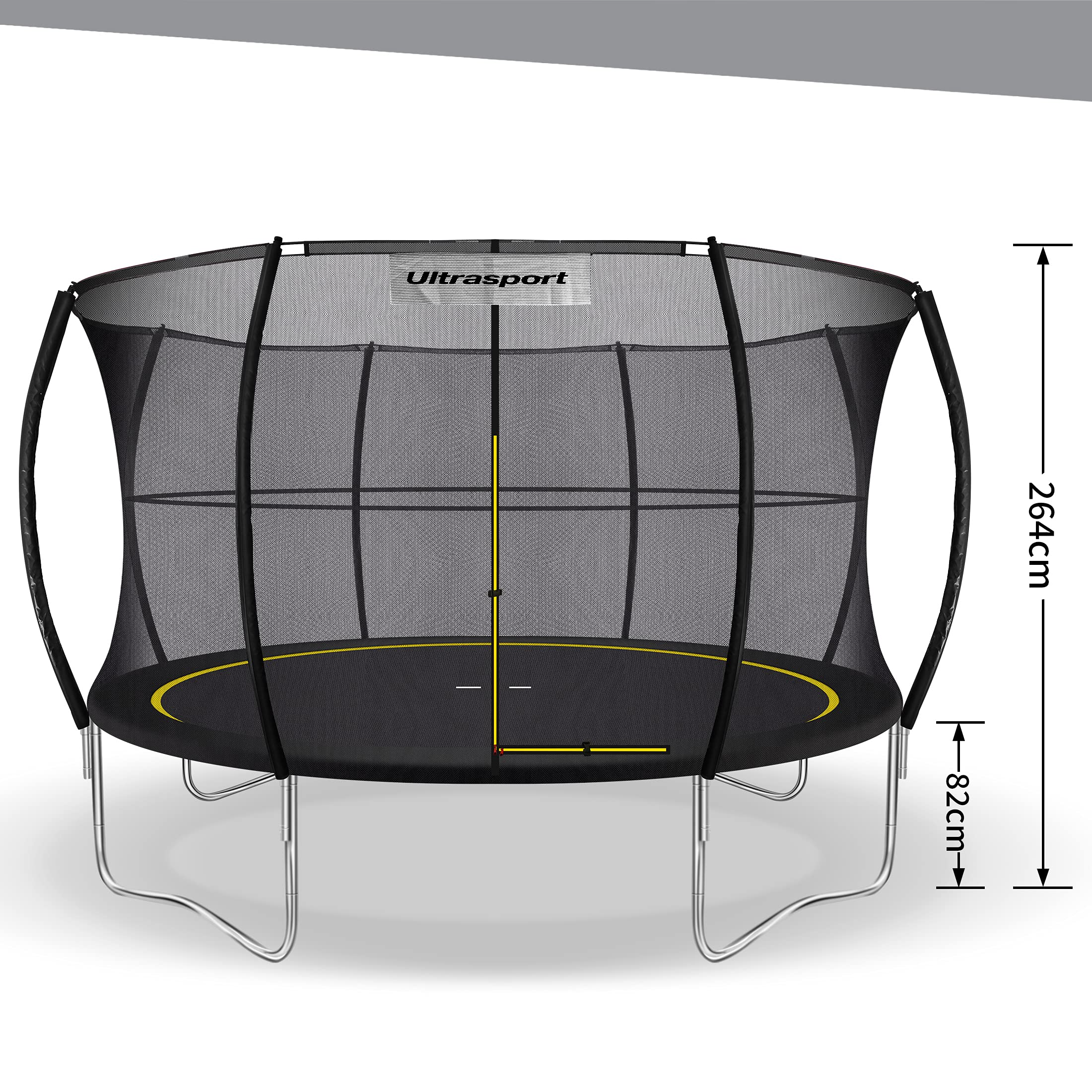 【Sports&Outdoors】Garden Trampoline, Outdoor Trampoline, Deluxe, Springless, Ø 244-430cm