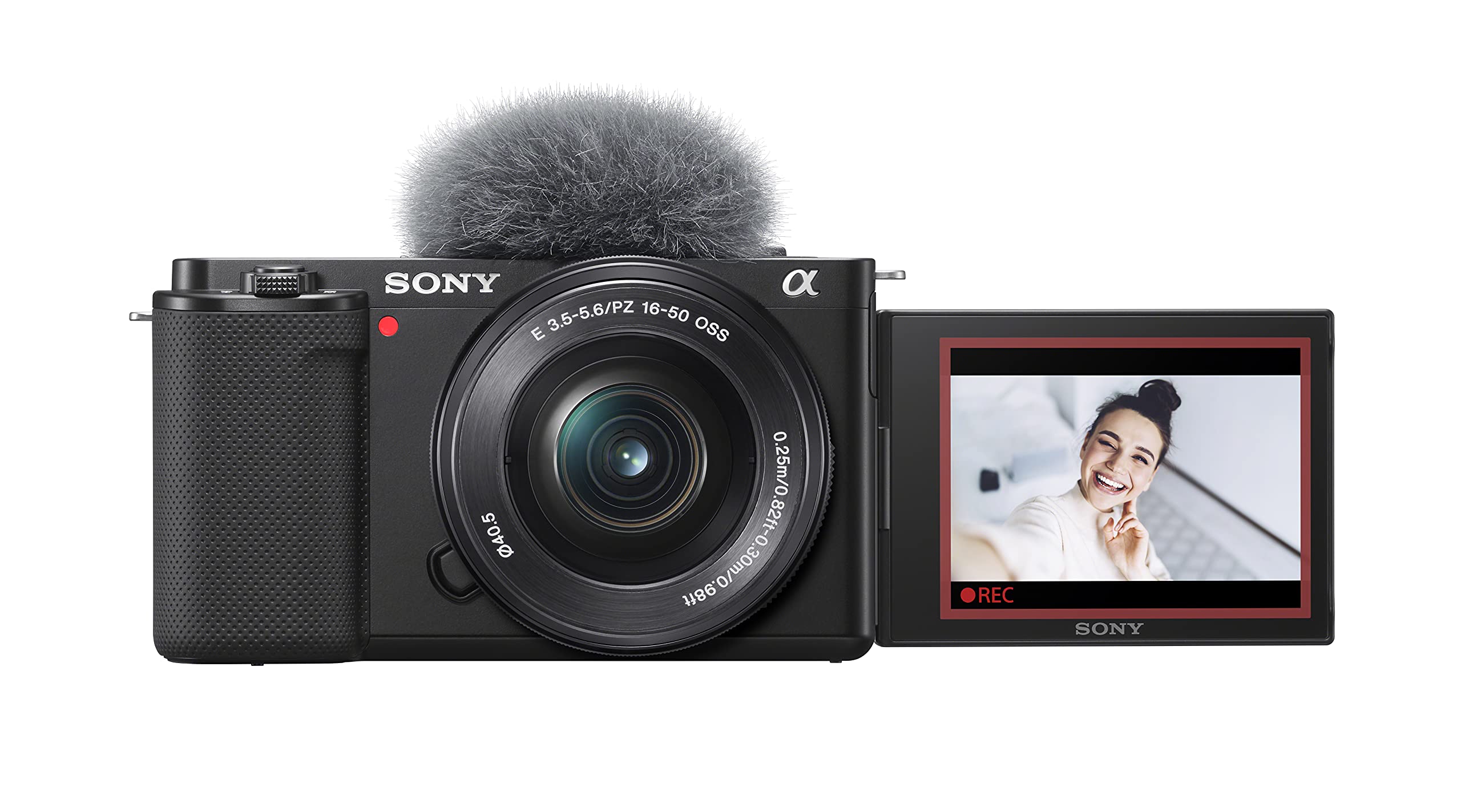 Sony Alpha ZV-E10 APS-C Mirrorless Interchangeable Lens Vlog Camera + Content Creator kit