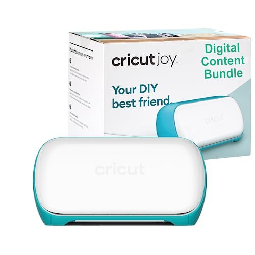  Cricut Joy Machine - A Compact, Portable DIY Smart for Creating  Customized Labels, Cards & Crafts, Works with Iron-on, Vinyl, Paper  Materials, Bluetooth-Enabled (iOS/Android/Windows)