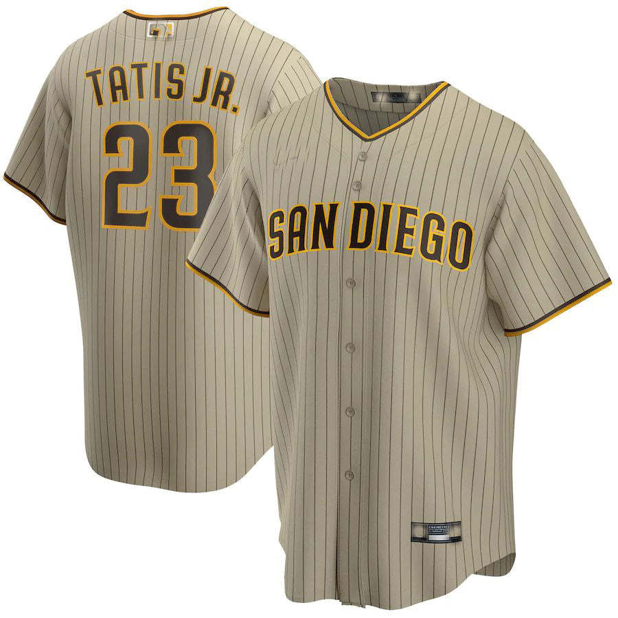 PADRES JERSEY #23 FERNANDO TATIS JR SIZE M-4XL STITCHED SAN DIEGO