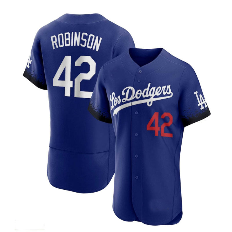 Los Angeles Dodgers 42 Jackie Robinson City Connect Authentic Player