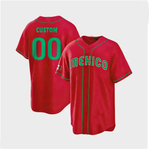 Men's Joey Meneses Mexico Baseball Replica Red 2023 World Baseball