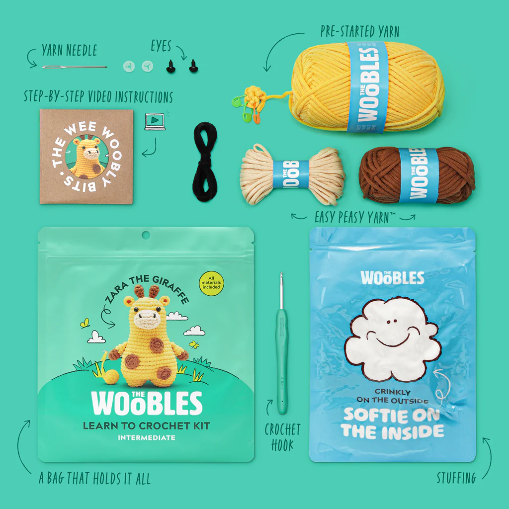 Zara the Giraffe Crochet Kit