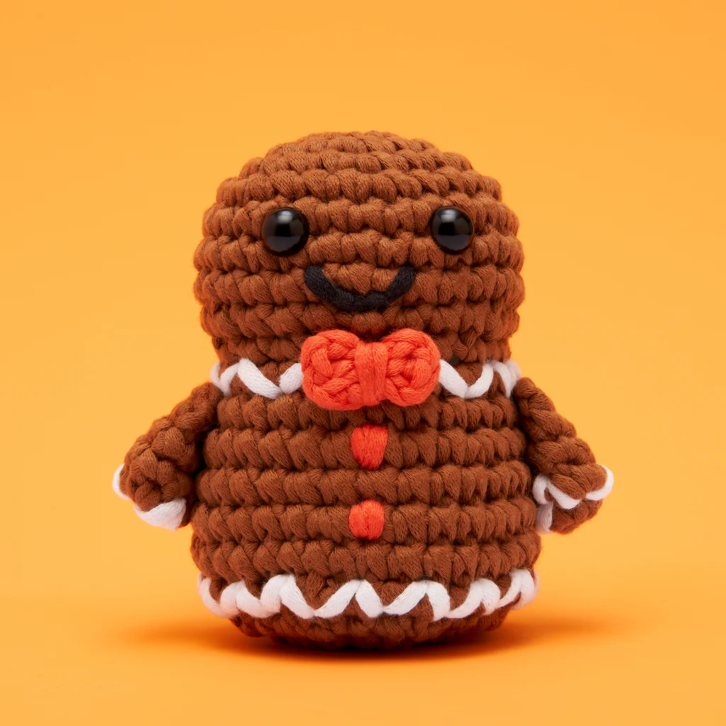 Ted the Gingerbread Man Crochet Kit