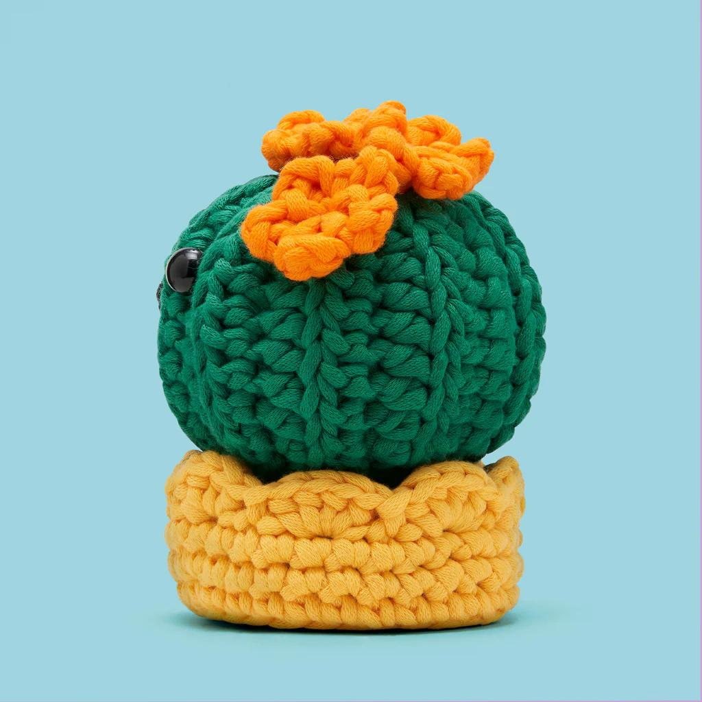 Olivia the Barrel Cactus Crochet Kit