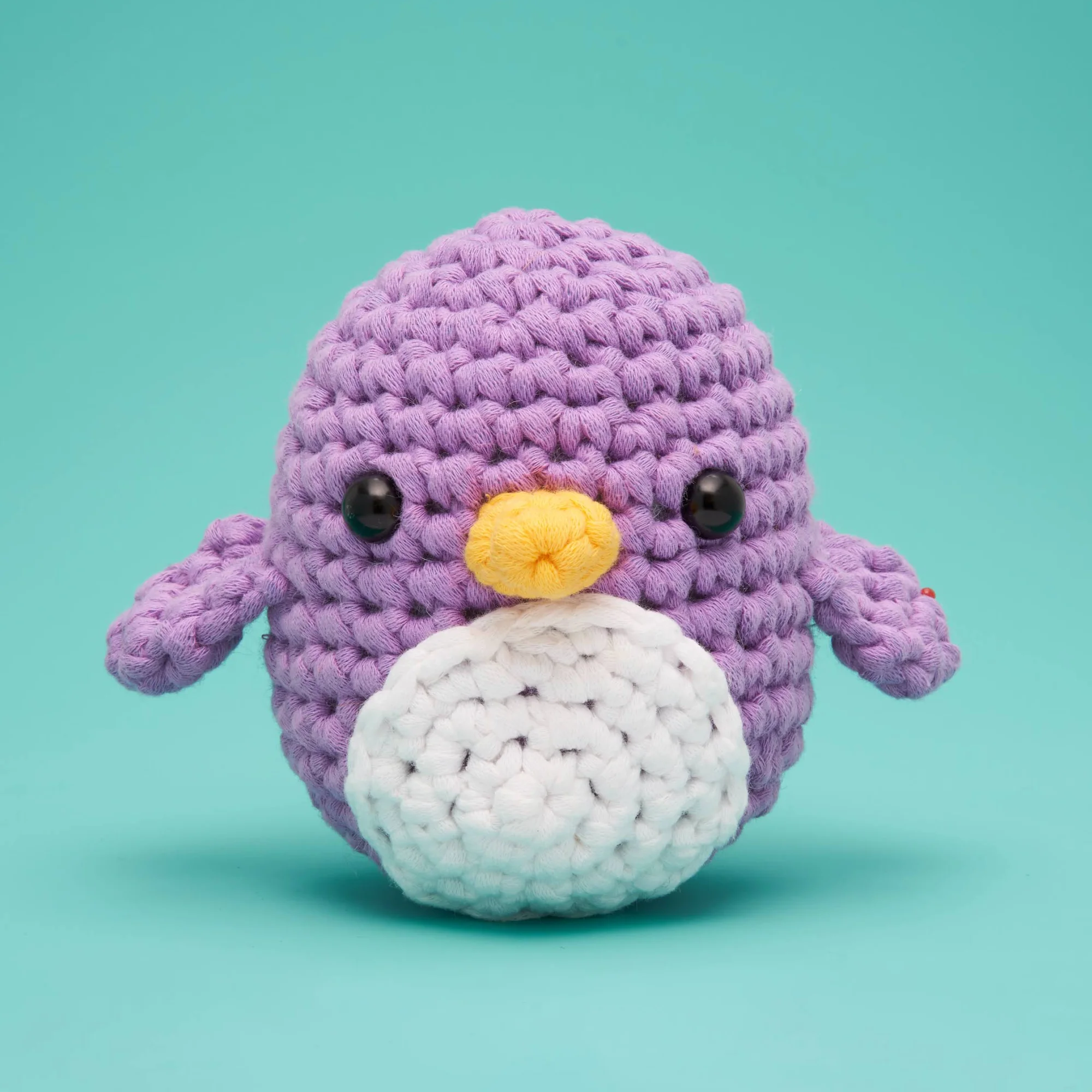 Pierre the Penguin Purple Crochet Kit