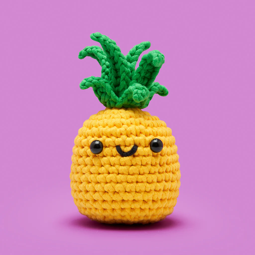 Pinya the Pineapple Crochet Kit