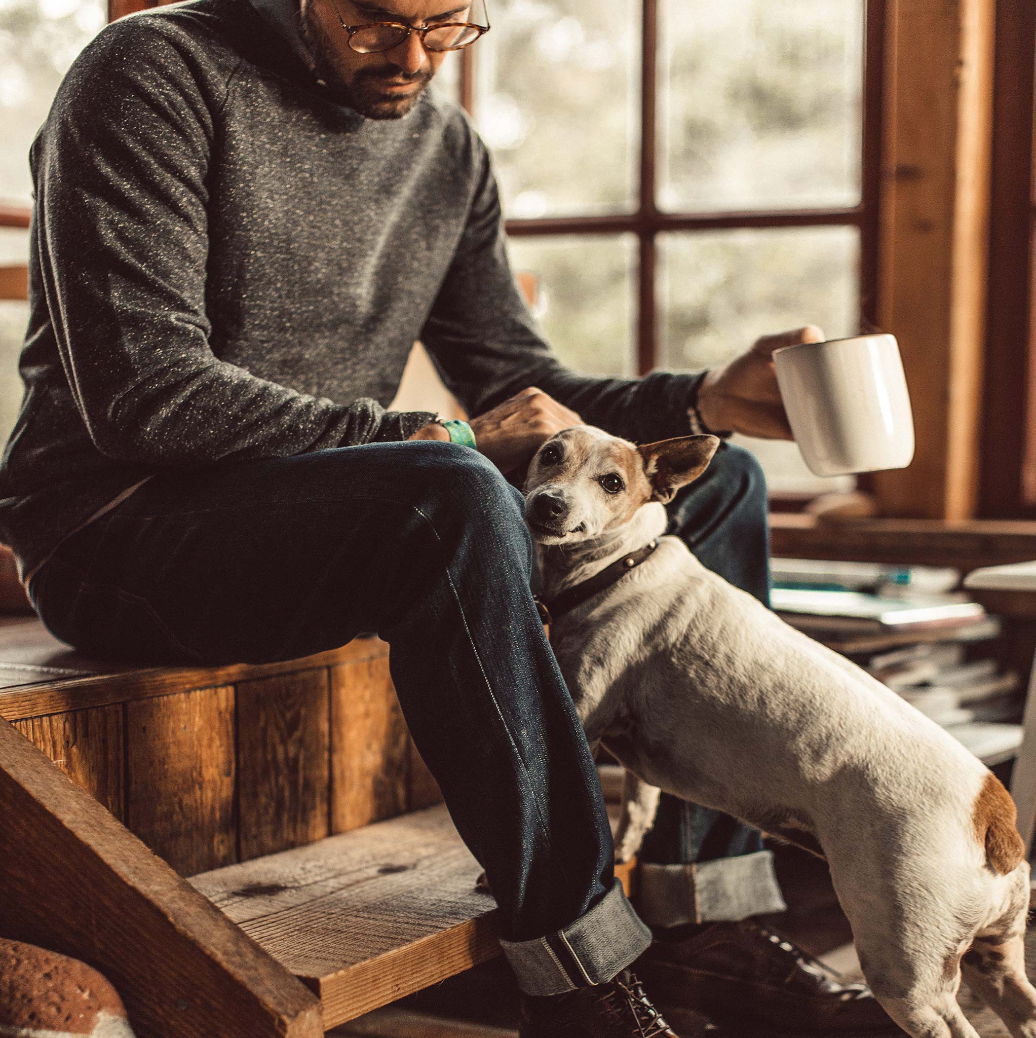 The Slim Jean in Organic Stretch Selvage