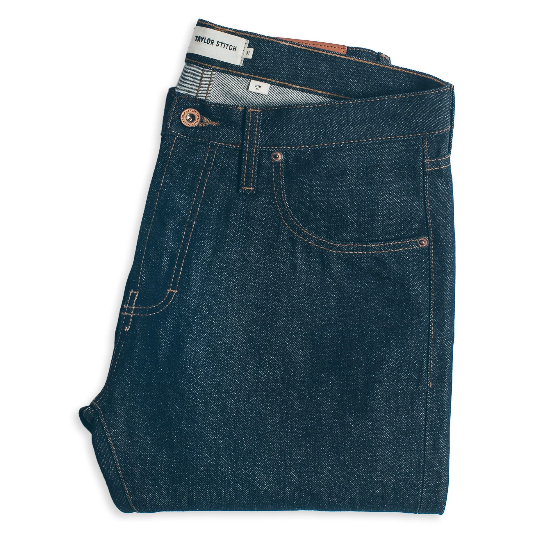 The Slim Jean in Cone Mills '68 Selvage