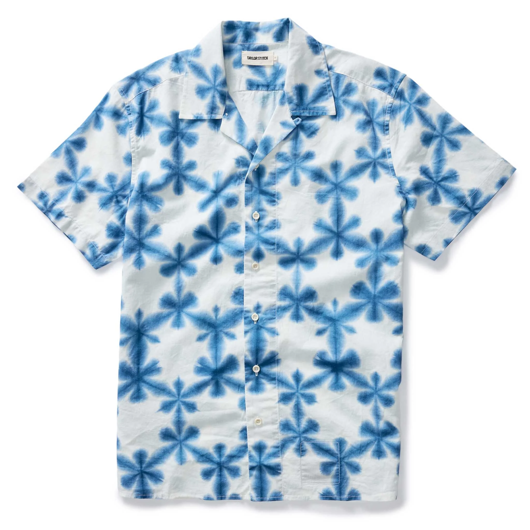 The Davis Shirt in Vintage White Fractal