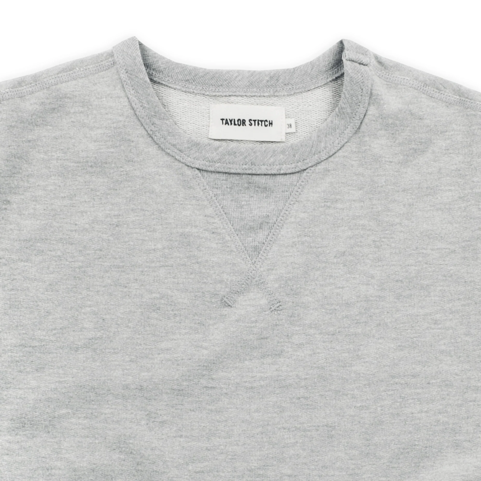 The Crewneck Sweatshirt in Heather Grey French Terry
