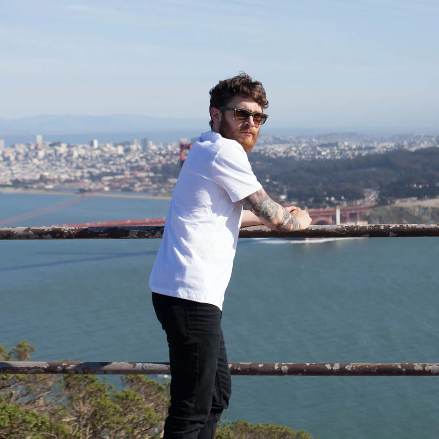 The Crewneck Pocket Tee in White