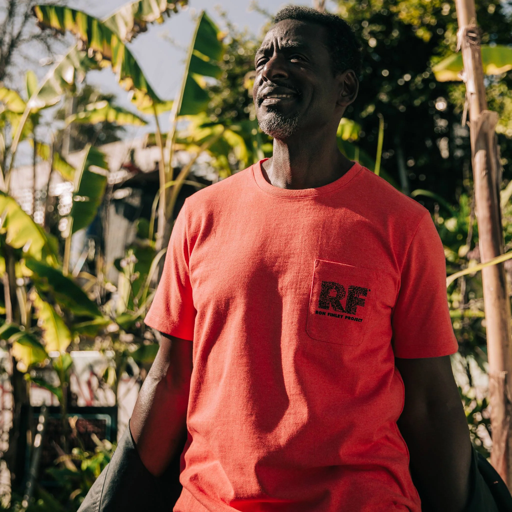 The Heavy Bag Tee in Hibiscus