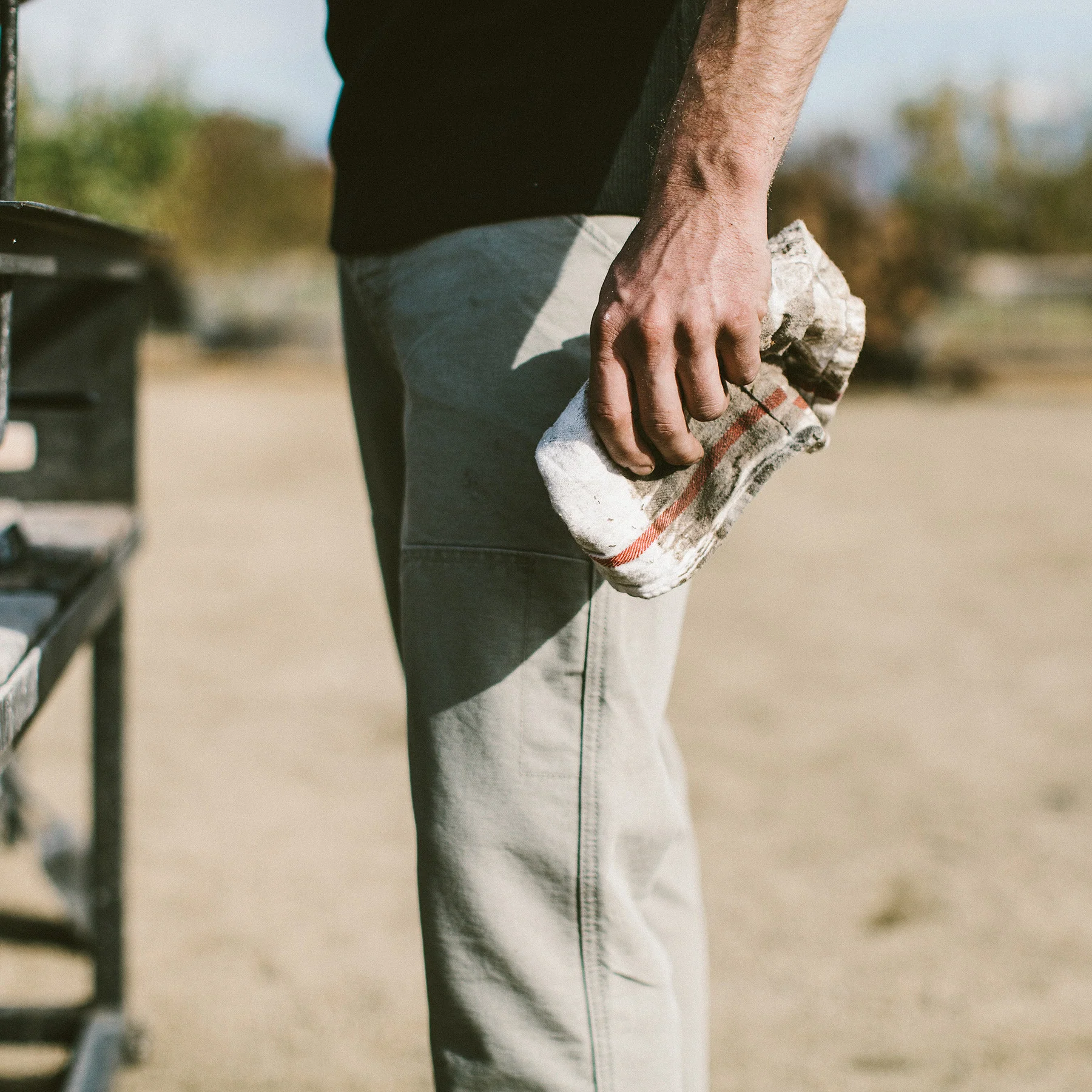 The Chore Pant in Washed Ash