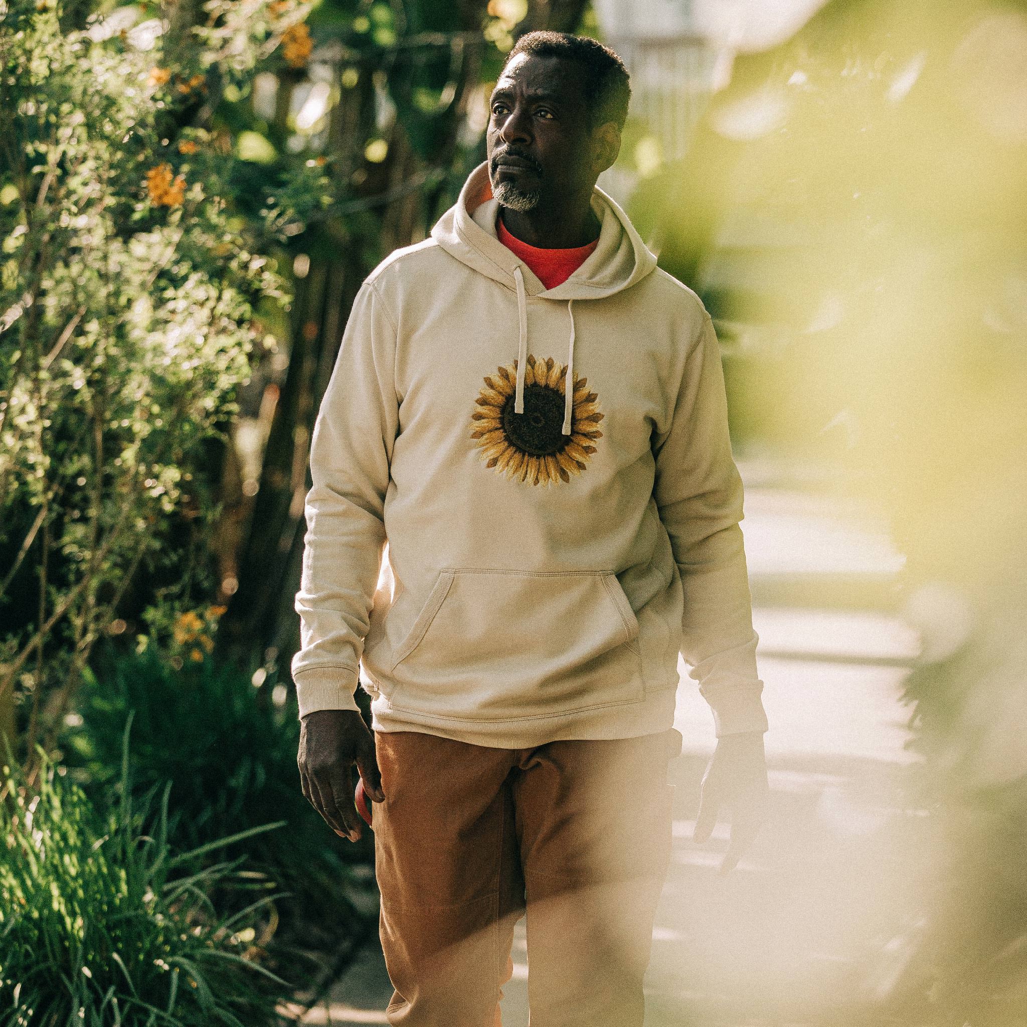 The Fillmore Hoodie in Sunflower Embroidery