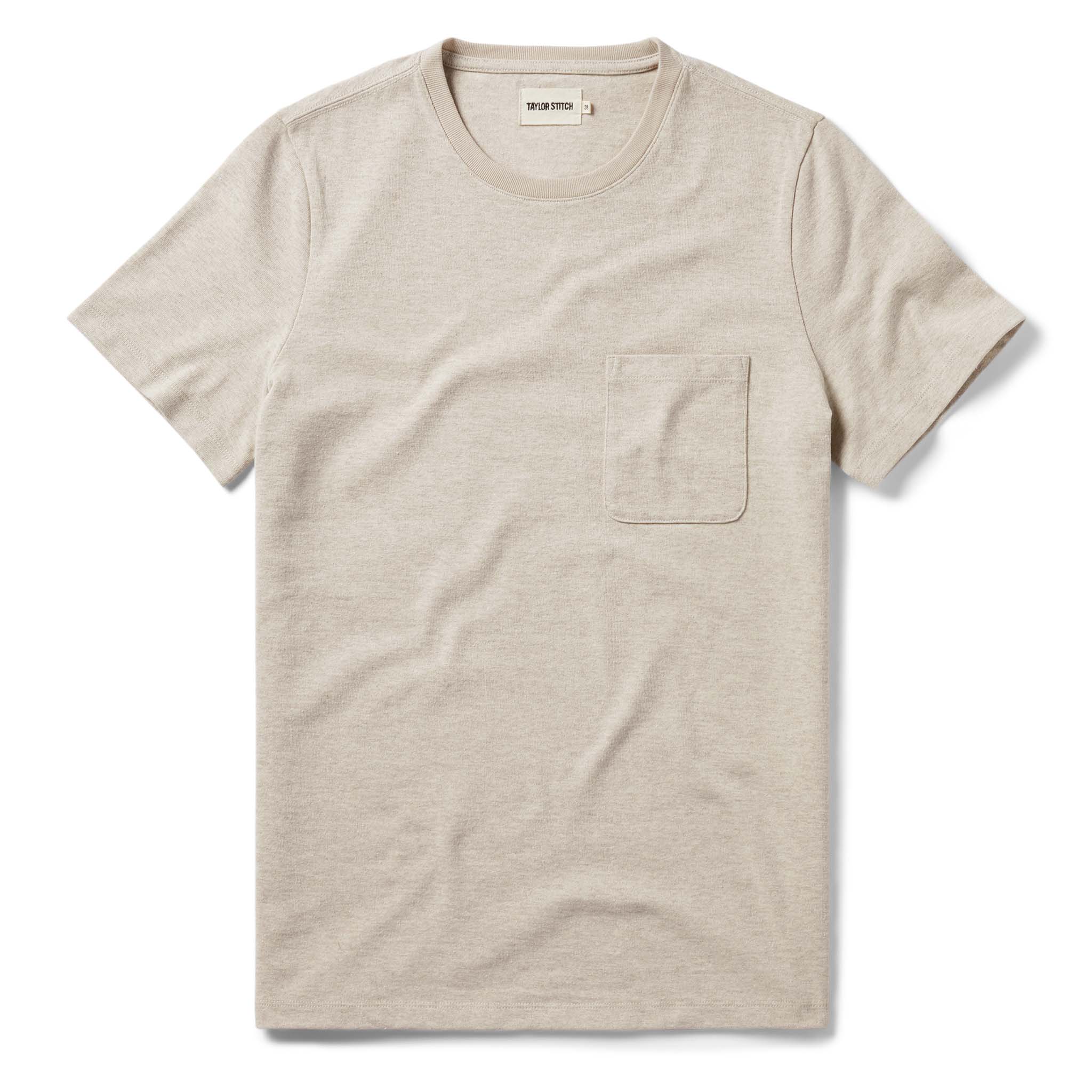 The Heavy Bag Tee in Oatmeal