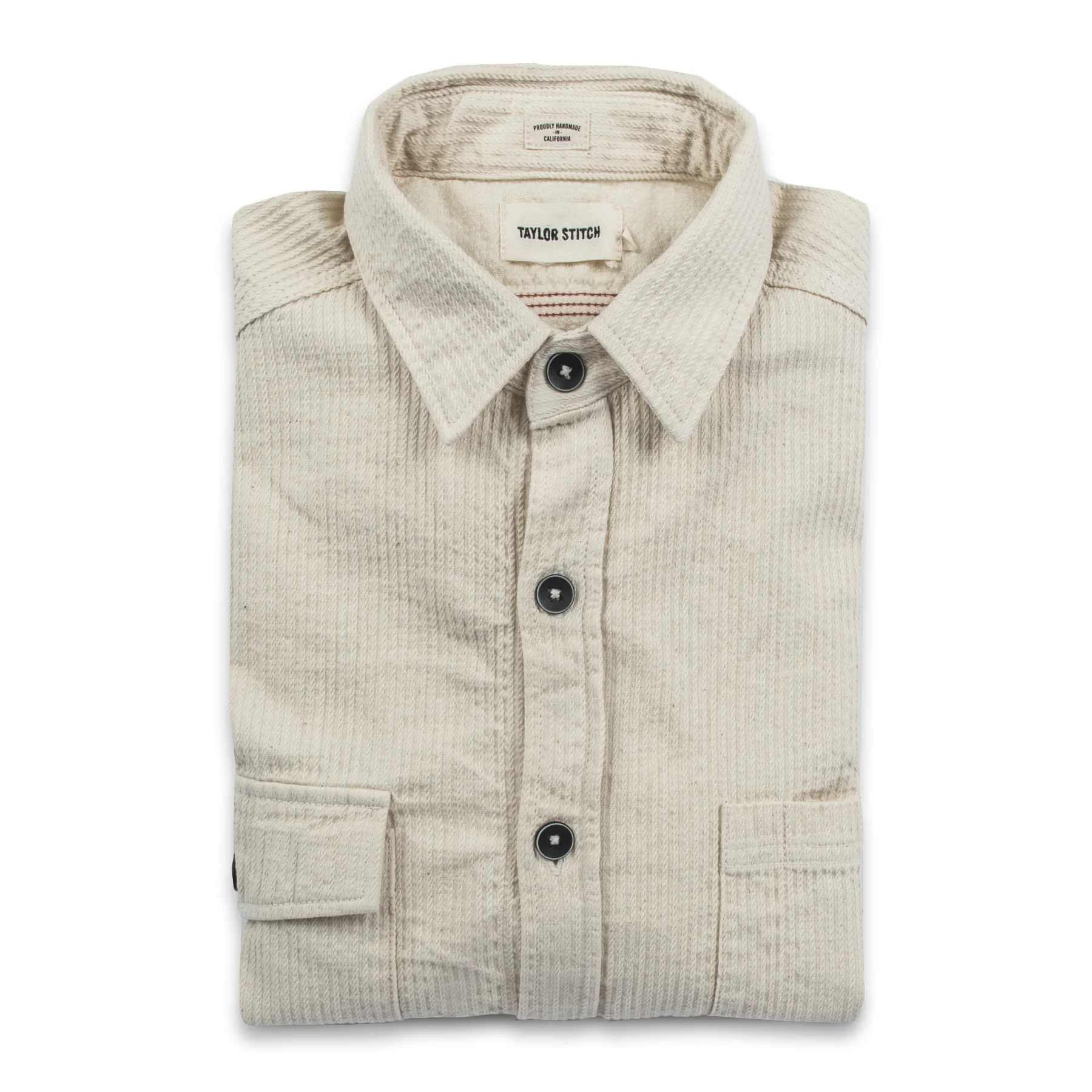 The Utility Shirt in Cone Mills Corded Natural