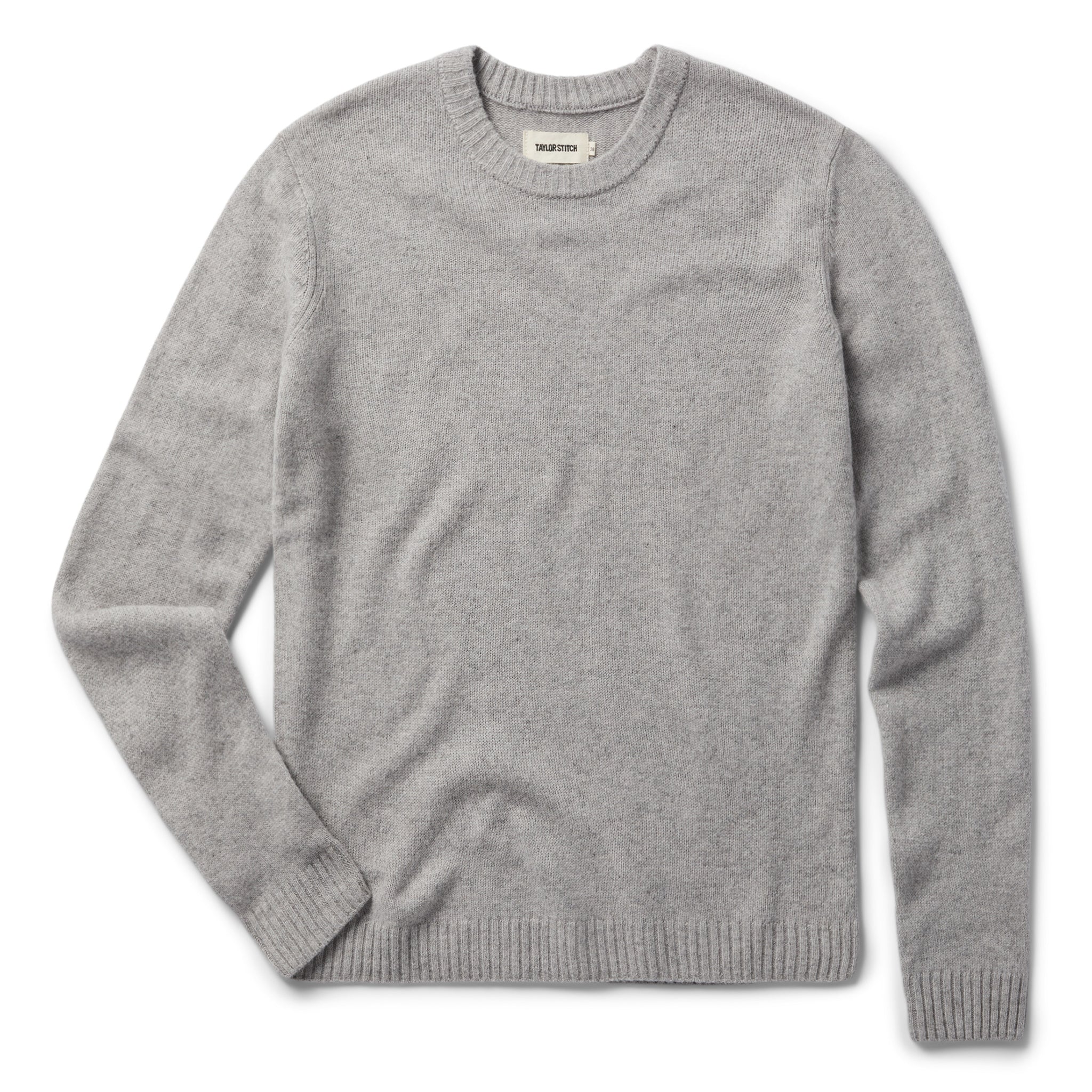 The Lodge Sweater in Heather Grey