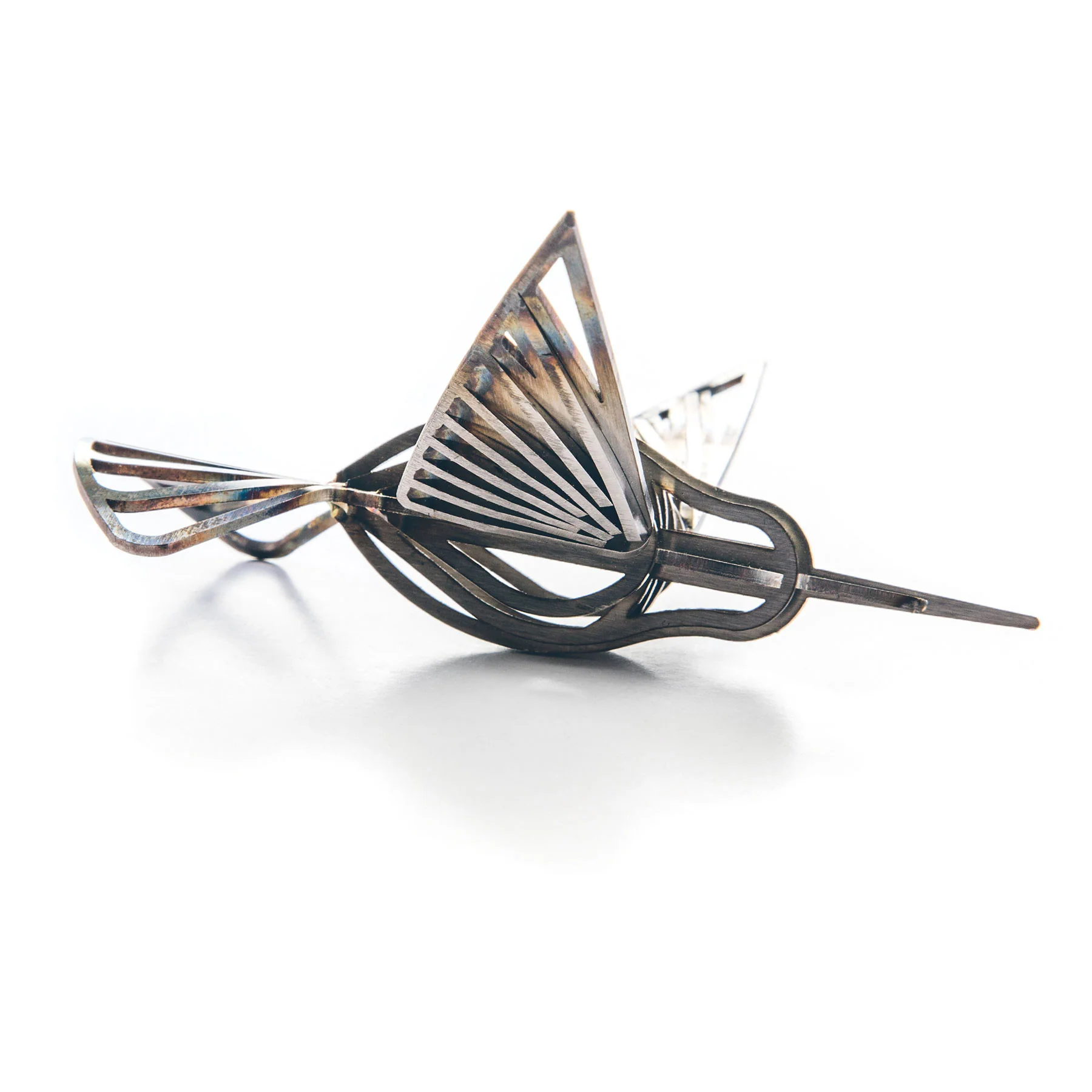 The Hummingbird in Stainless Steel